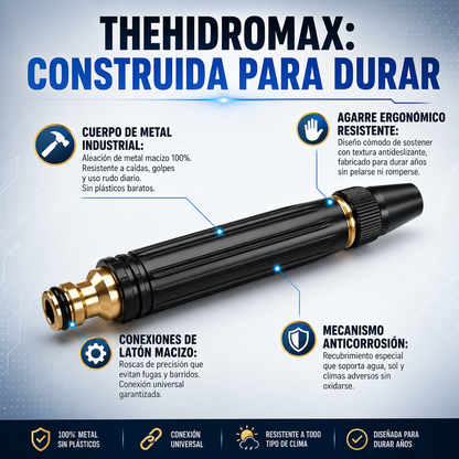 HidroMax™ - Pistola de Agua de Alta Presión