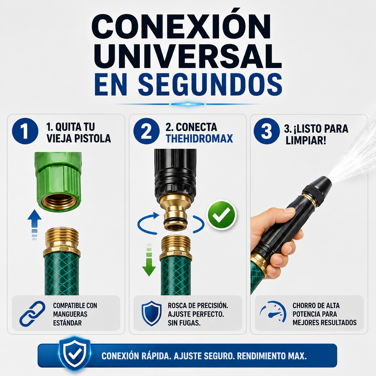 HidroMax™ - Pistola de Agua de Alta Presión